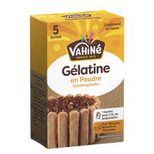 Gélatine poudre etui VAHINE 5 sachets 30g