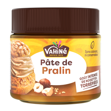 Pâte de pralin VAHINE, pot 200g