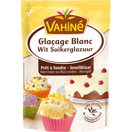 Glaçage blanc VAHINE, sachet de 120g
