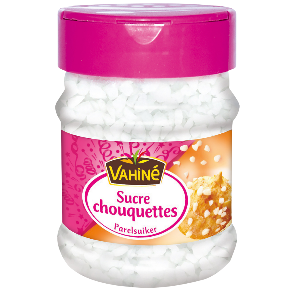 Sucre en grains pour chouquettes VAHINE, 120g