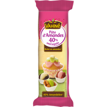Pâte d'amande tricolore VAHINE, paquet de 150g