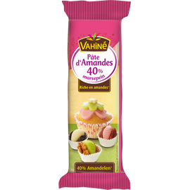 Pâte d'amande tricolore VAHINE, paquet de 150g