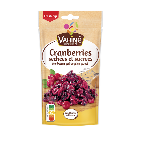 Cranberries VAHINE, sachet de 125g