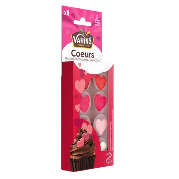 Coeurs en sucre VAHINE, 20g