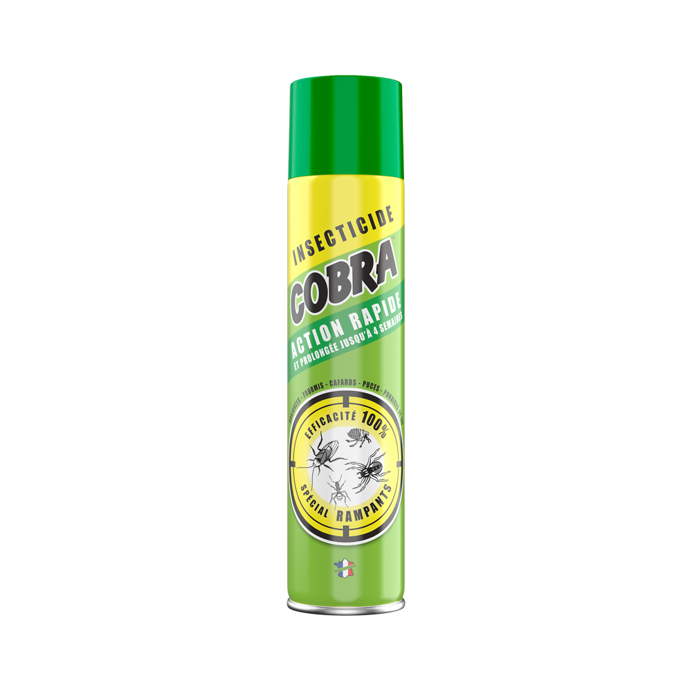 Insecticide insectes rampants COBRA, 400ml