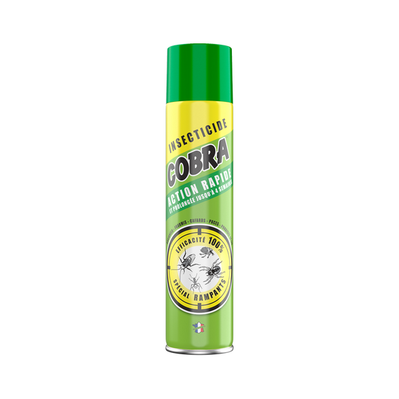 Insecticide insectes rampants COBRA, 400ml