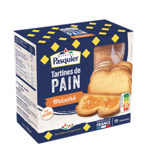 Tartines de pain brioché PASQUIER - Paquet de 210g