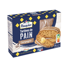 Tartines de pain Campagne PASQUIER - Paquet de 180g