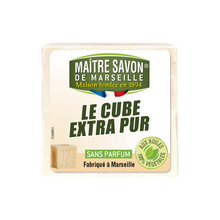 Savon de Marseille traditionnel pur blanc MAÎTRE SAVON DE MARSEILLE, 300g