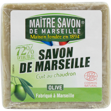 Savon de Marseille à l'huile d'olive cuit au chaudron MAÎTRE SAVON DEMARSEILLE, 300g
