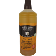 Savon noir de Marseille liquide MAITRE SAVON DE MARSEILLE, 1l