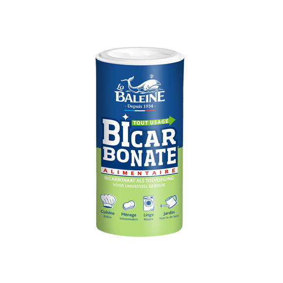 Bicarbonate alimentaire LA BALEINE, boîte en plastqiue de 400g