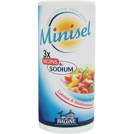 Mini sel LA BALEINE, boîte verseuse de 125g