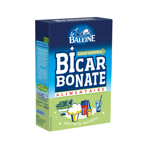 Bicarbonate alimentaire LA BALEINE, étuit de 800g