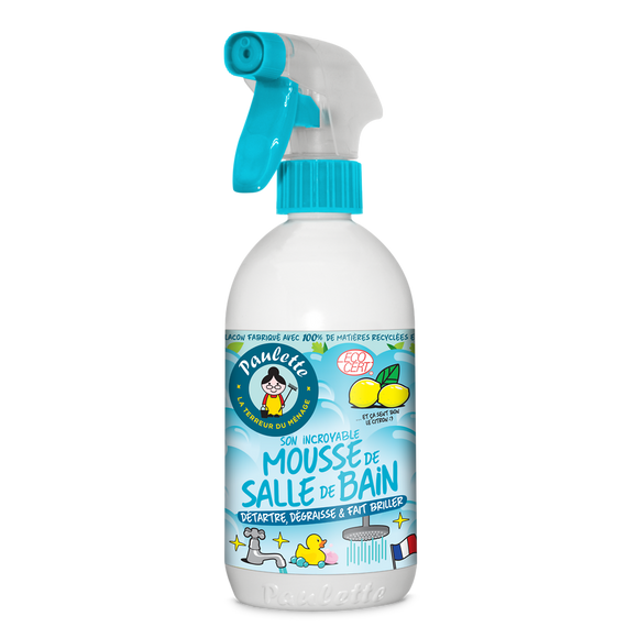 Nettoyant salle de bain parfum citron Ecocert PAULETTE - Spray 500ml