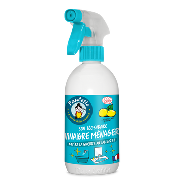 Nettoyant ménager anticalcaire au vinaigre citron PAULETTE - Spray 500ml