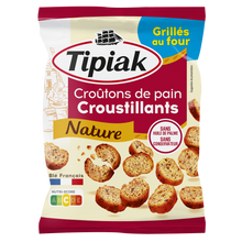 Croûtons nature TIPIAK, sachet de 75g