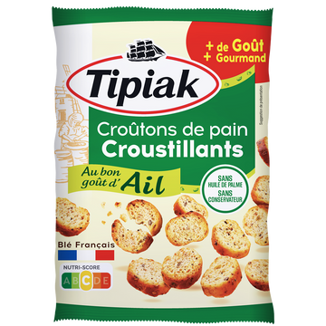 Croûtons a l'ail TIPIAK 75g