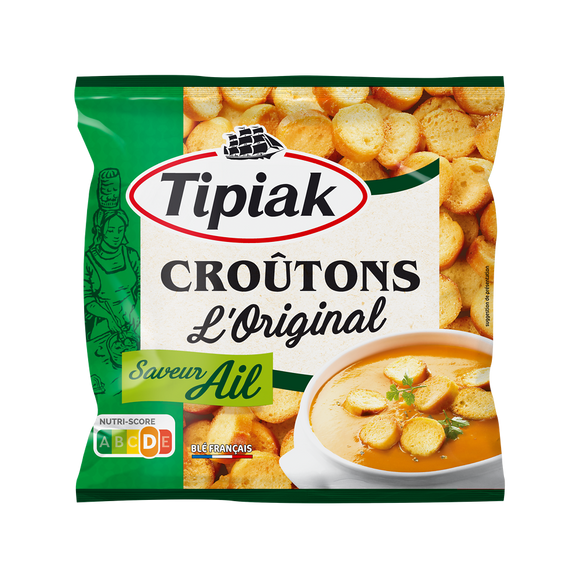 Croûtons ail original TIPIAK 150g