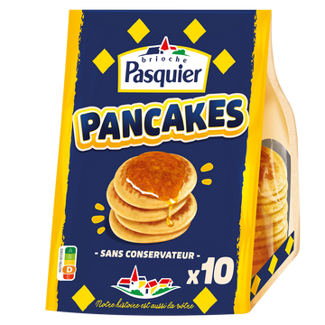 Pancakes BRIOCHE PASQUIER - x10 - 350g