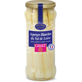 Asperges blanches grosses GILLET CONTRES - Bocal 320g
