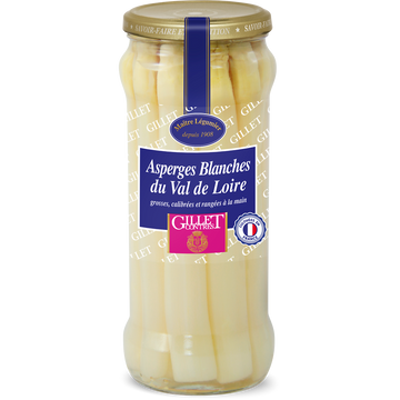 Asperges blanches grosses GILLET CONTRES - Bocal 320g