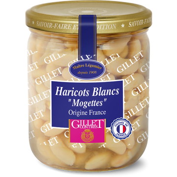 Haricots blancs Mogette GILLET CONTRES - Bocal 225g