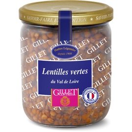 Lentilles vertes GILLET CONTRES - Bocal 260g