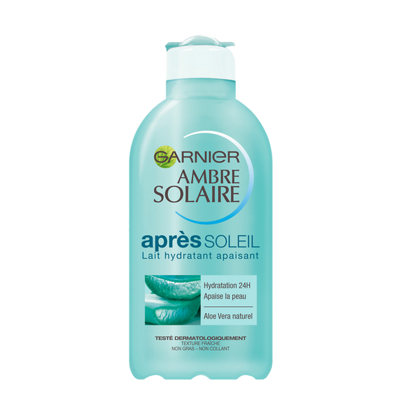 Lait après-soleil hydratant AMBRE SOLAIRE, flacon de 200ml