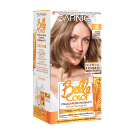Coloration permanente blond cendré n°4 BELLE COLOR