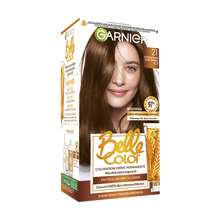 Coloration cheveux n°21 châtain clair doré permanente belle color GARNIER