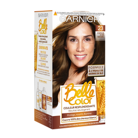 Coloration permanente BELLE COLOR, châtain doré n°23