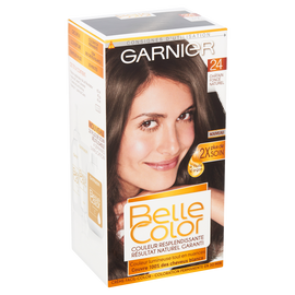 Coloration permanente châtain foncé n°24 BELLE COLOR