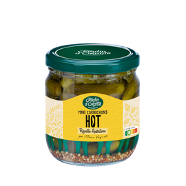 Cornichon hot LE JARDIN D'ORANTE, 185g