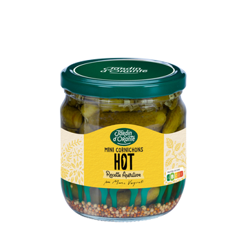 Cornichon hot LE JARDIN D'ORANTE, 185g