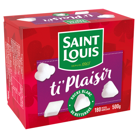 Sucre blanc Ti'plaisir ST LOUIS, 500g