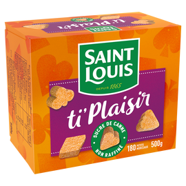Sucre brun Ti'plaisir ST LOUIS, 500g