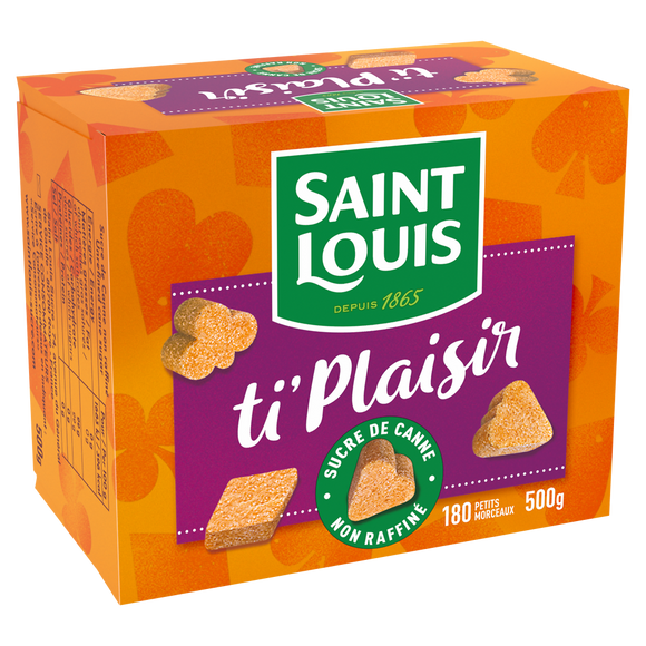 Sucre brun Ti'plaisir ST LOUIS, 500g