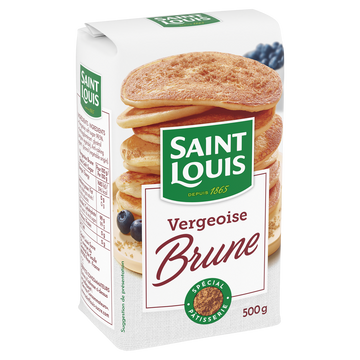 Vergeoise brune ST LOUIS, 500g