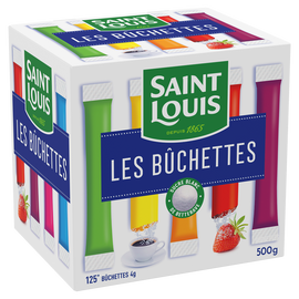 Bûchette sucre poudre SAINT LOUIS 4g x 125 doses