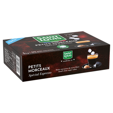 Petits Morceaux de Sucre "Spécial Espresso" Saint Louis 1kg