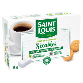 Sucre morceaux sécables n°4 ST LOUIS, 1Kg
