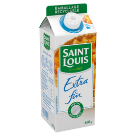 Sucre poudre extra fin SAINT LOUIS pack 650g