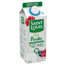 Sucre en poudre ST LOUIS pack 650g