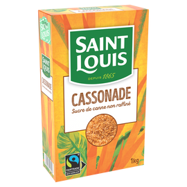 Sucre cassonade équitable SAINT LOUIS, étui bec verseur
