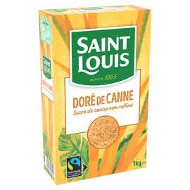 Doré de canne équitable SAINT LOUIS, étui bec verseur 1kg