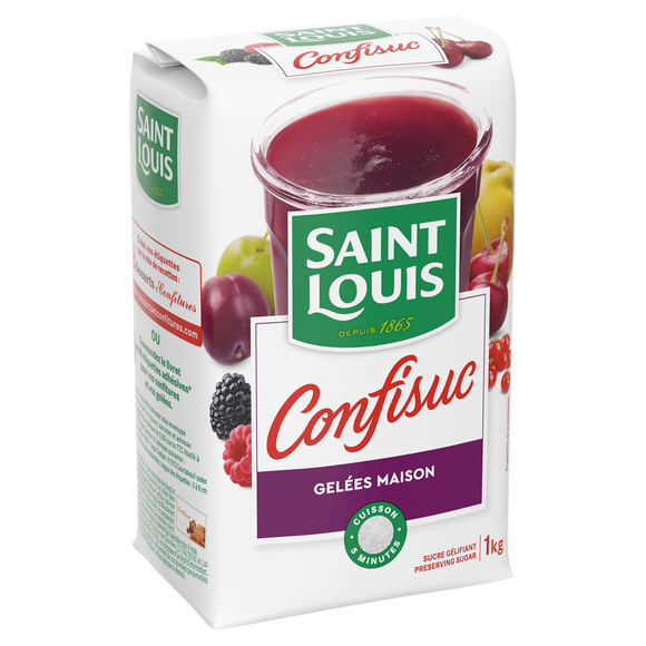 Sucre spécial gelée Confisuc ST LOUIS, 1kg