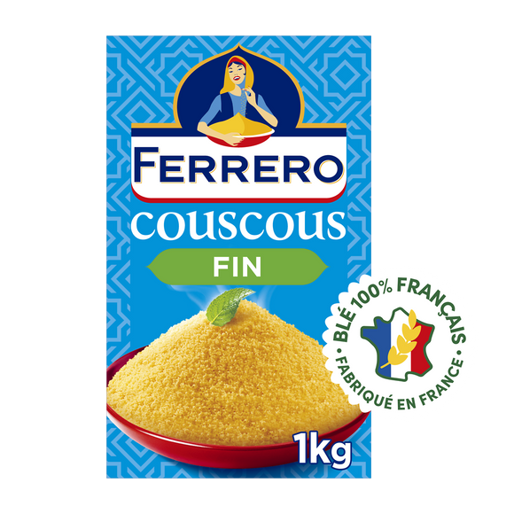 Couscous Fin blé Français PANZANI - 1kg