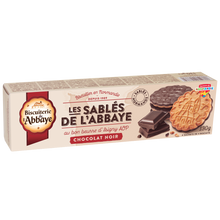Biscuits Sablés chocolat noir BISCUITERIE DE L'ABBAYE étui 130g