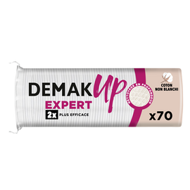 Disques à démaquiller Duo+ DEMAK'UP, x70